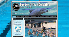Desktop Screenshot of londonsilverdolphins.ca